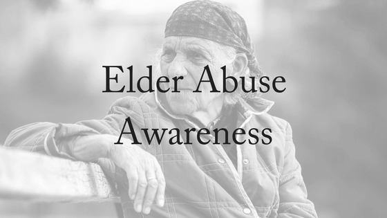 Elder Abuse Awareness
